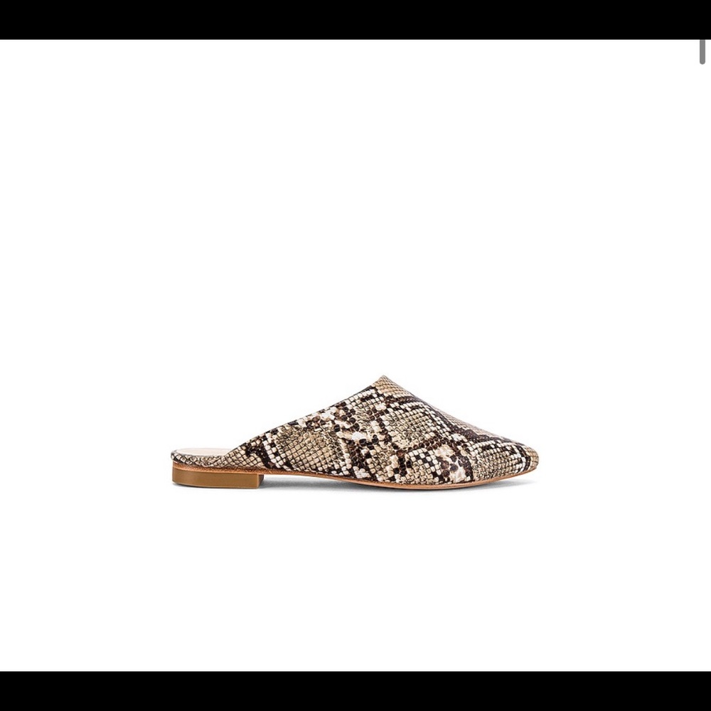 Raye Snakeskin Slides - 6.5